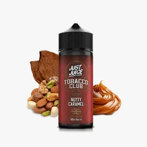 100ML JUST JUICE NUTTY CARAMEL TOBACCO